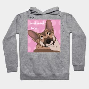 Winky doggy Hoodie